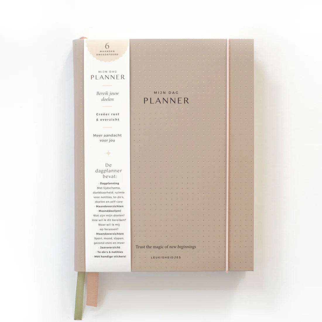 Leukigheidjes Dagplanner - Beige