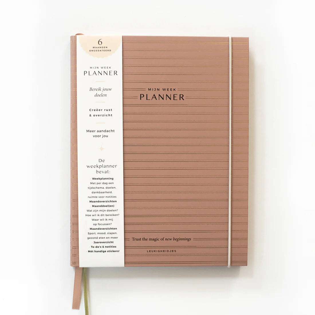 Leukigheidjes Weekplanner - Oud Roze