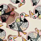 Cauliflower Sticker - Frog and Goose