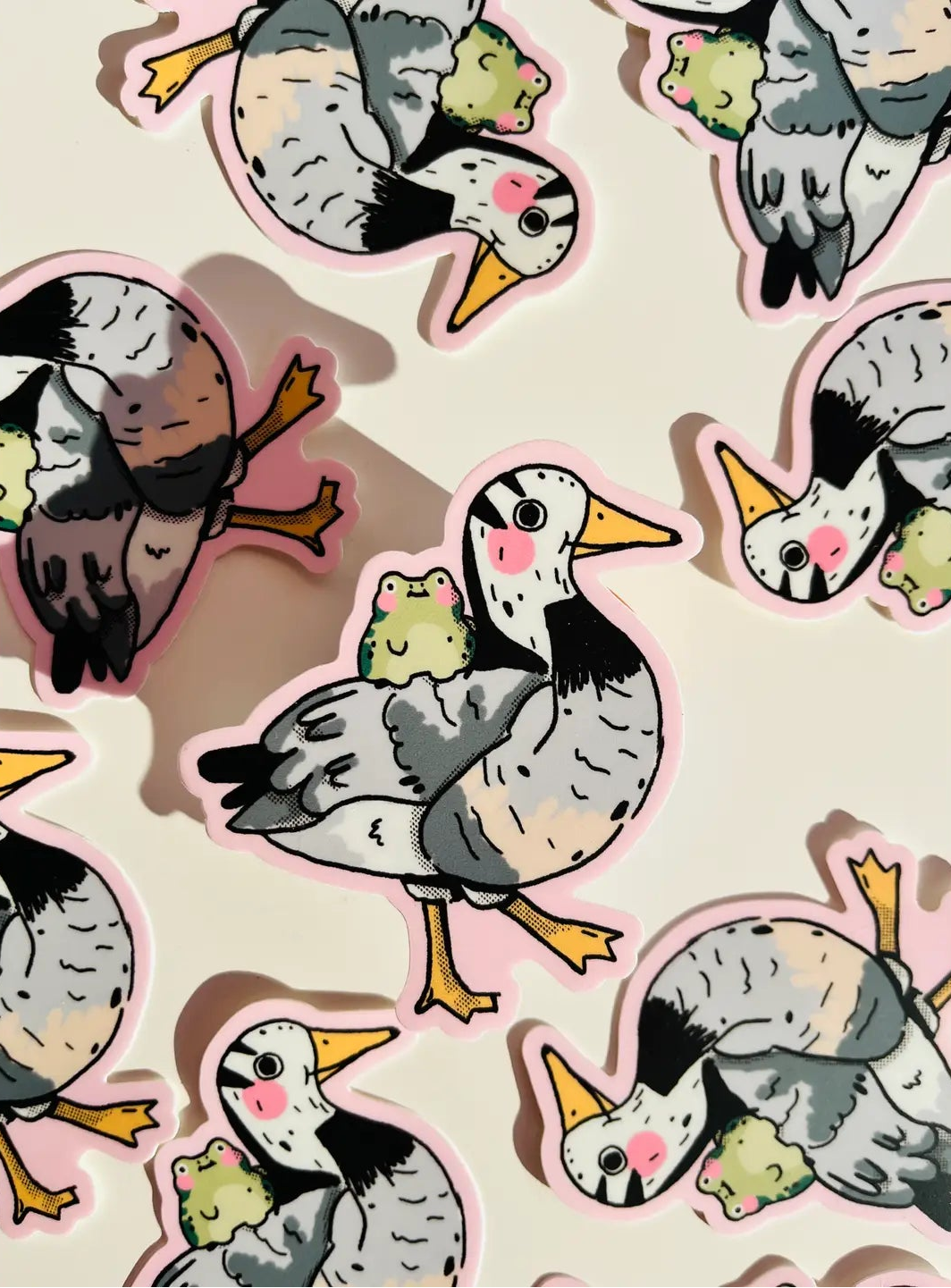 Cauliflower Sticker - Frog and Goose