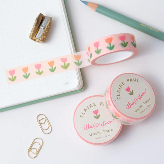 Claire Paul - Washi Tape 'Tulips'