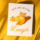 Wenskaart De dagen worden langer - Bromstad Printing Co.