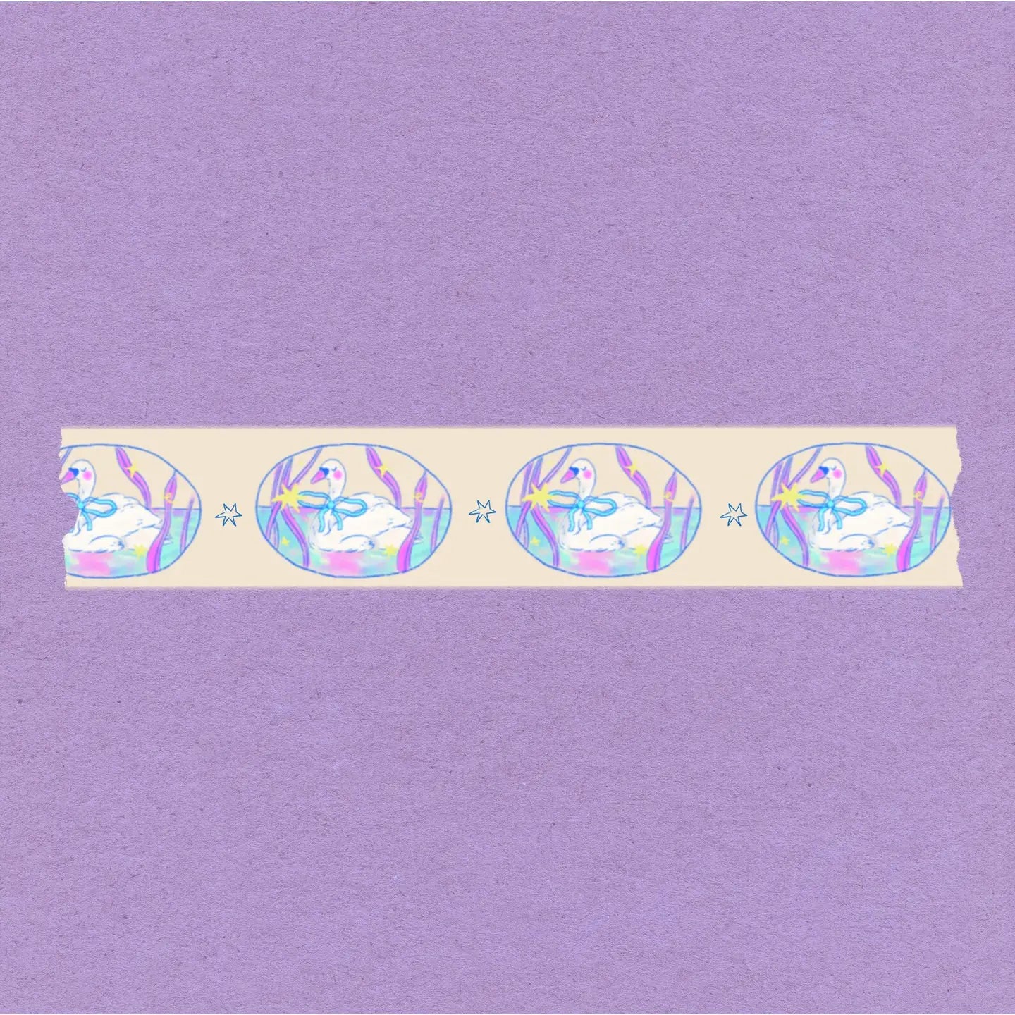 Bloemkolie Washi Tape - Dreamy Swan