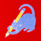 Sticker Pencil Cat - Bromstad Printing Co.
