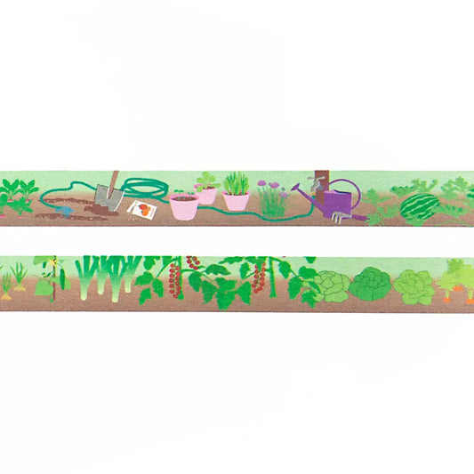 Willwa Washi tape - Gardening