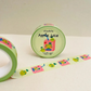 Bloemkolie Washi Tape - Applejuice