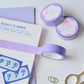 Washi tape Paars Raster - Claire Paul