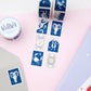 Willwa Washi tape - Zodiac Stamp