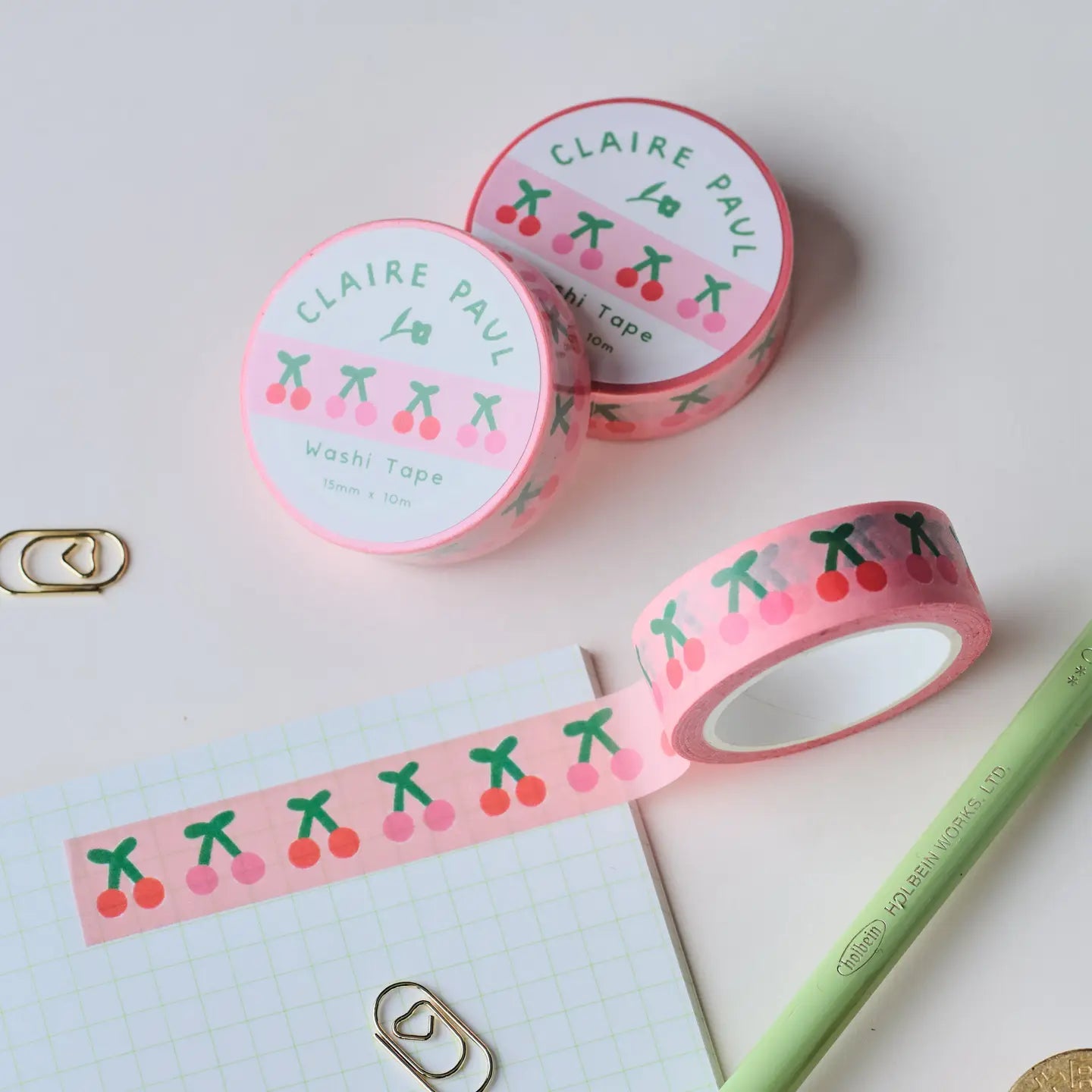 Claire Paul - Washi Tape 'Kersen'