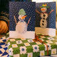 Hadley Maak je eigen Kerstkaarten - Sneeuwpop Set