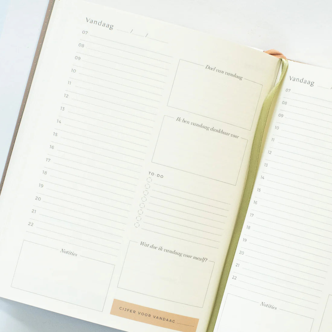 Leukigheidjes Dagplanner - Beige