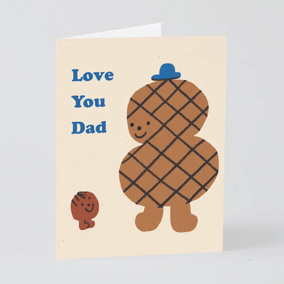 Vaderdagkaart Love you Dad - Wrap