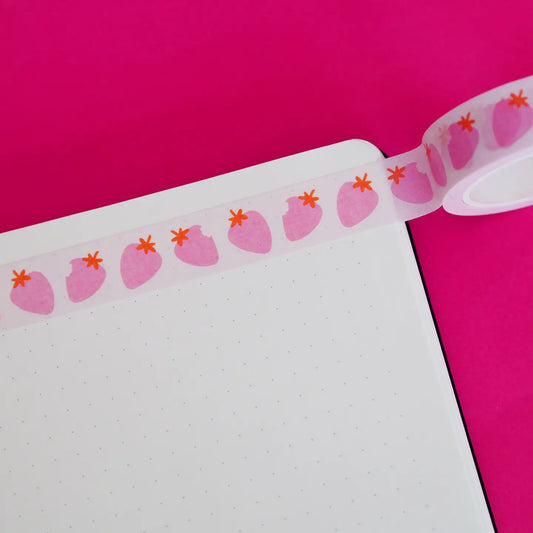Nutmeg and Arlo Washi tape - Strawberries