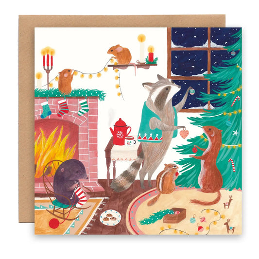 Cécile Berrubé Christmas card - Christmas day