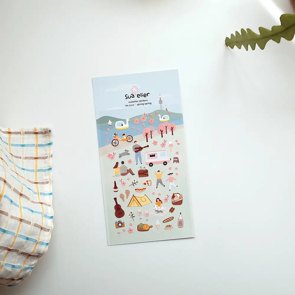 Suatelier Design - Stickers 'Spring Spring'