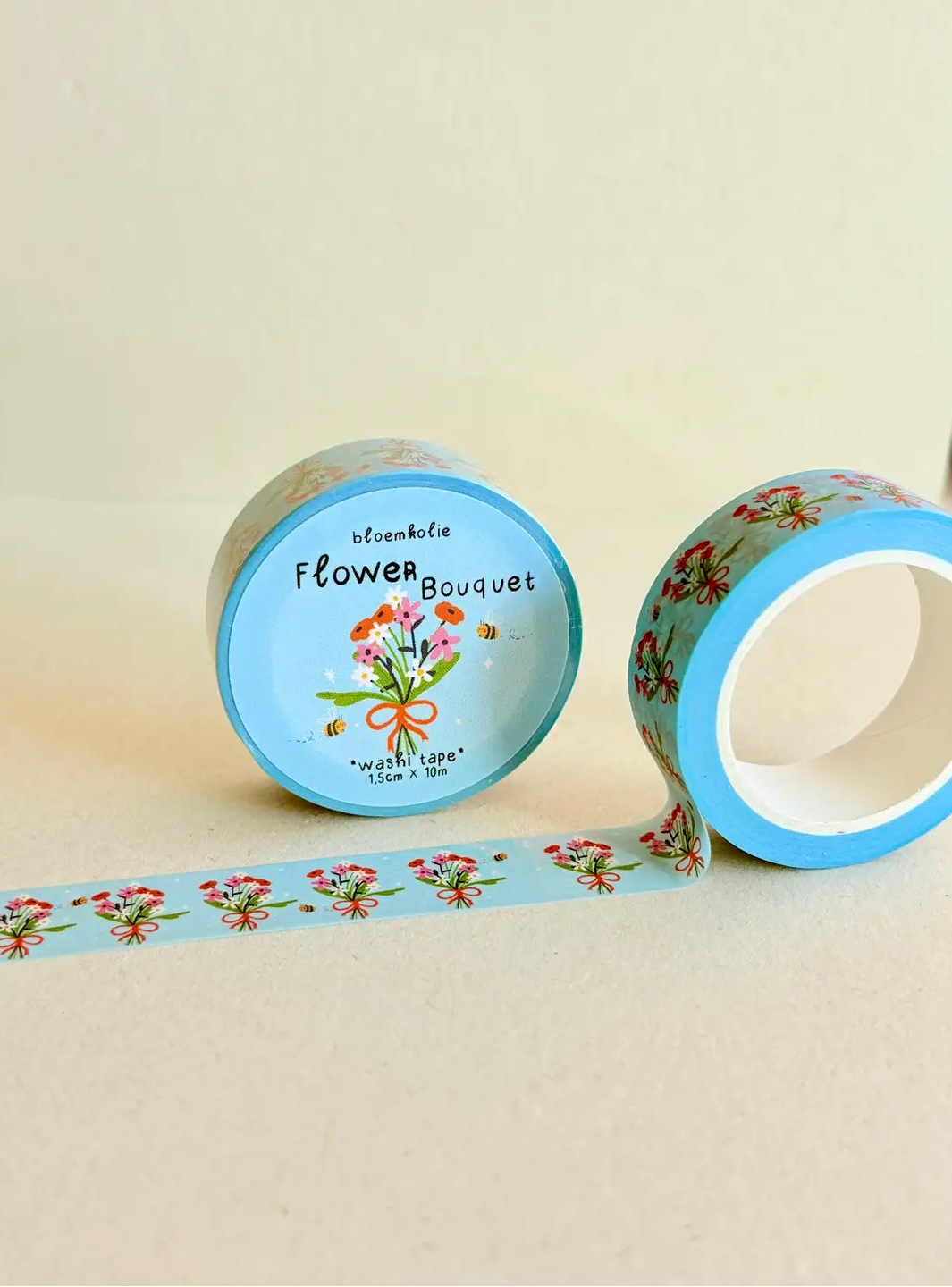 Bloemkolie Washi Tape - Bloemenboeket