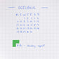 mishmash Naked A5 - Cobalt Blue (Grid)
