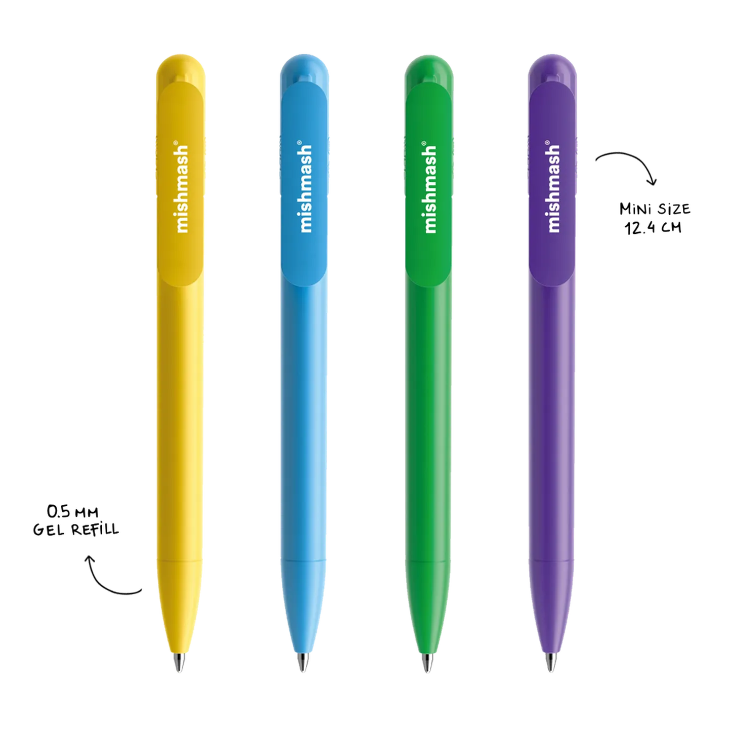 mishmash Mini Pen- Bright Yellow