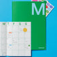 mishmash Monthly Planner A5 - Green