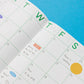 mishmash Monthly Planner A5 - Green