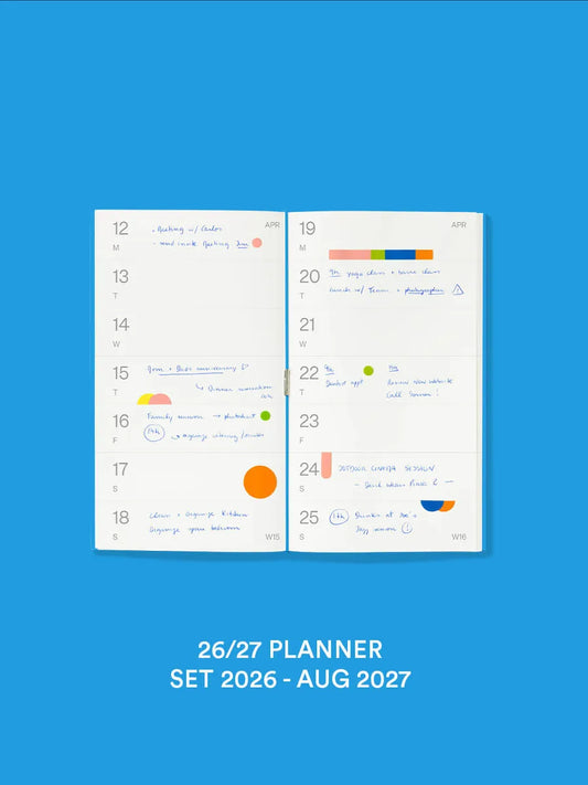 mishmash Log refill - 26/27 planner