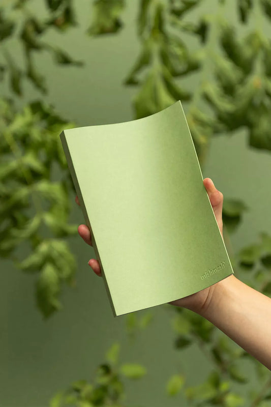 mishmash Naked A4 – Matcha (leer)