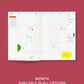 mishmash 2026 Planner Notes - Glacier