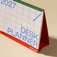 2027 Desk Planner Mishmash - Monthly