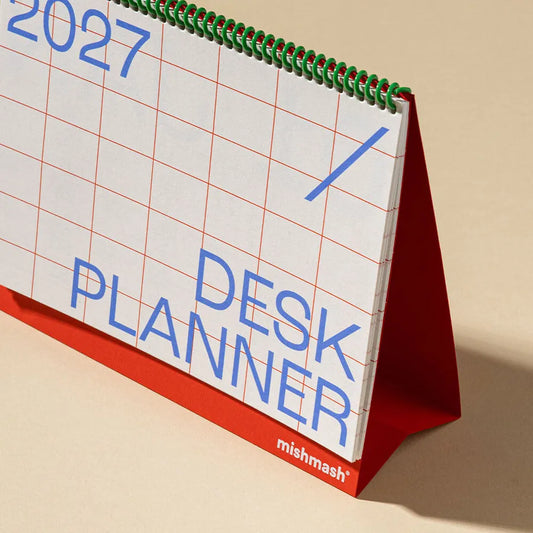 2027 Desk Planner Mishmash - Monthly