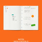 mishmash 25/26 Planner Notes - Cool Mint