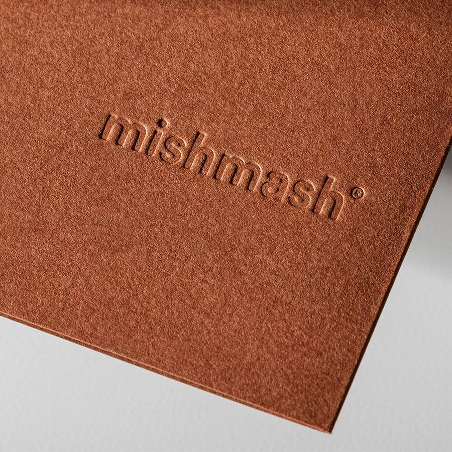 mishmash Naked A5 - Brick Plain