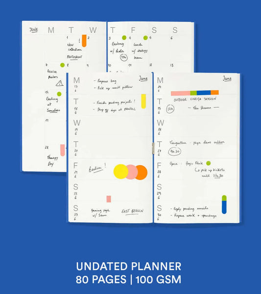 mishmash Log refill – Undatierter Planer