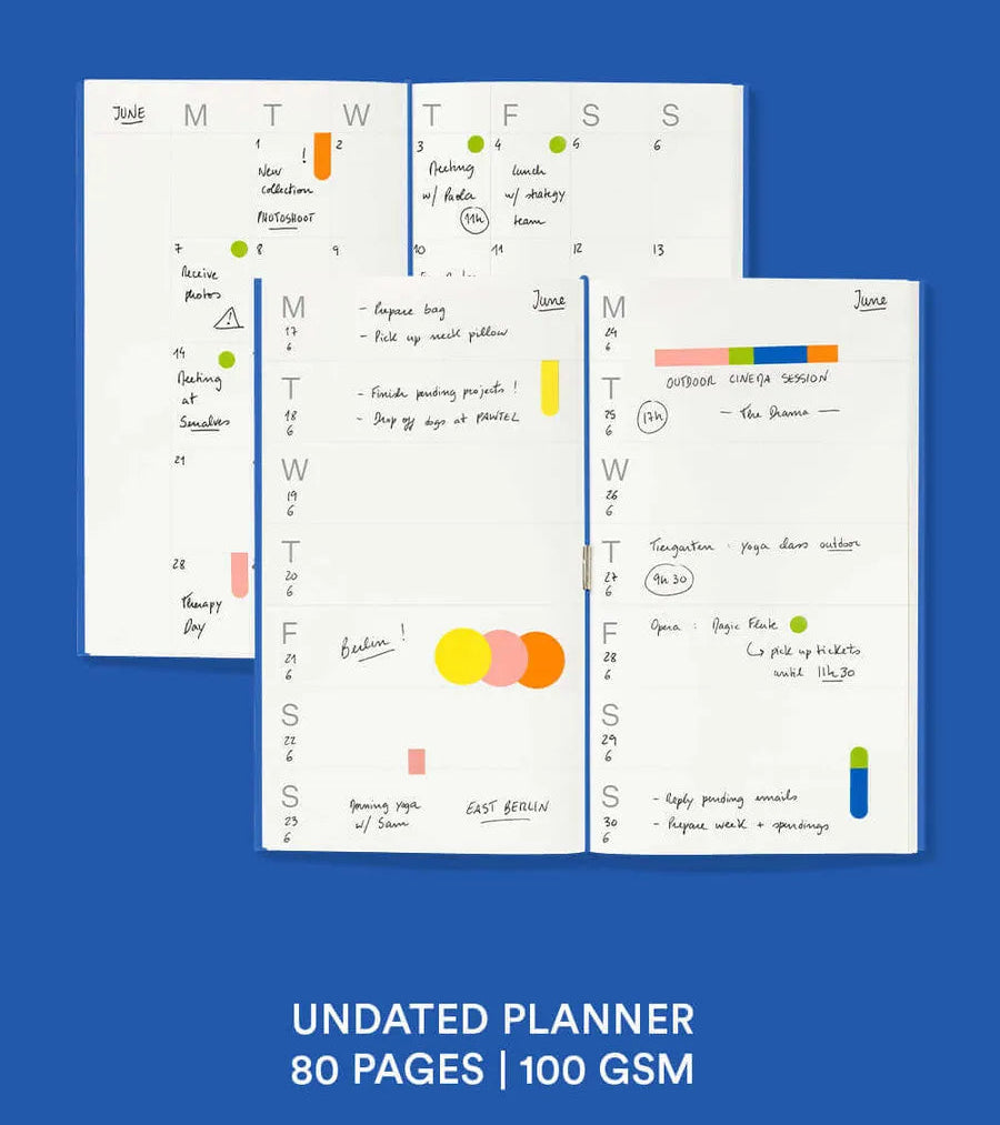 mishmash Log refill – Undatierter Planer