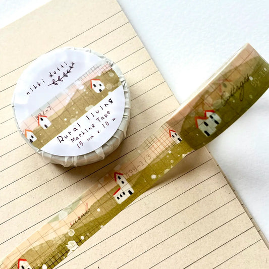 Nikki Dotti Washi Tape - Rural Living
