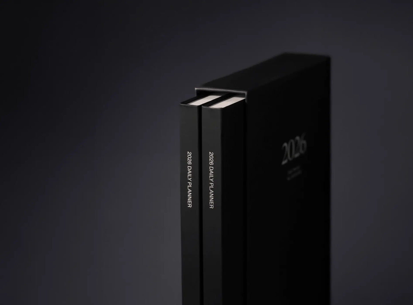 Karst 2026 Daily Planner Volume Set - Ebony