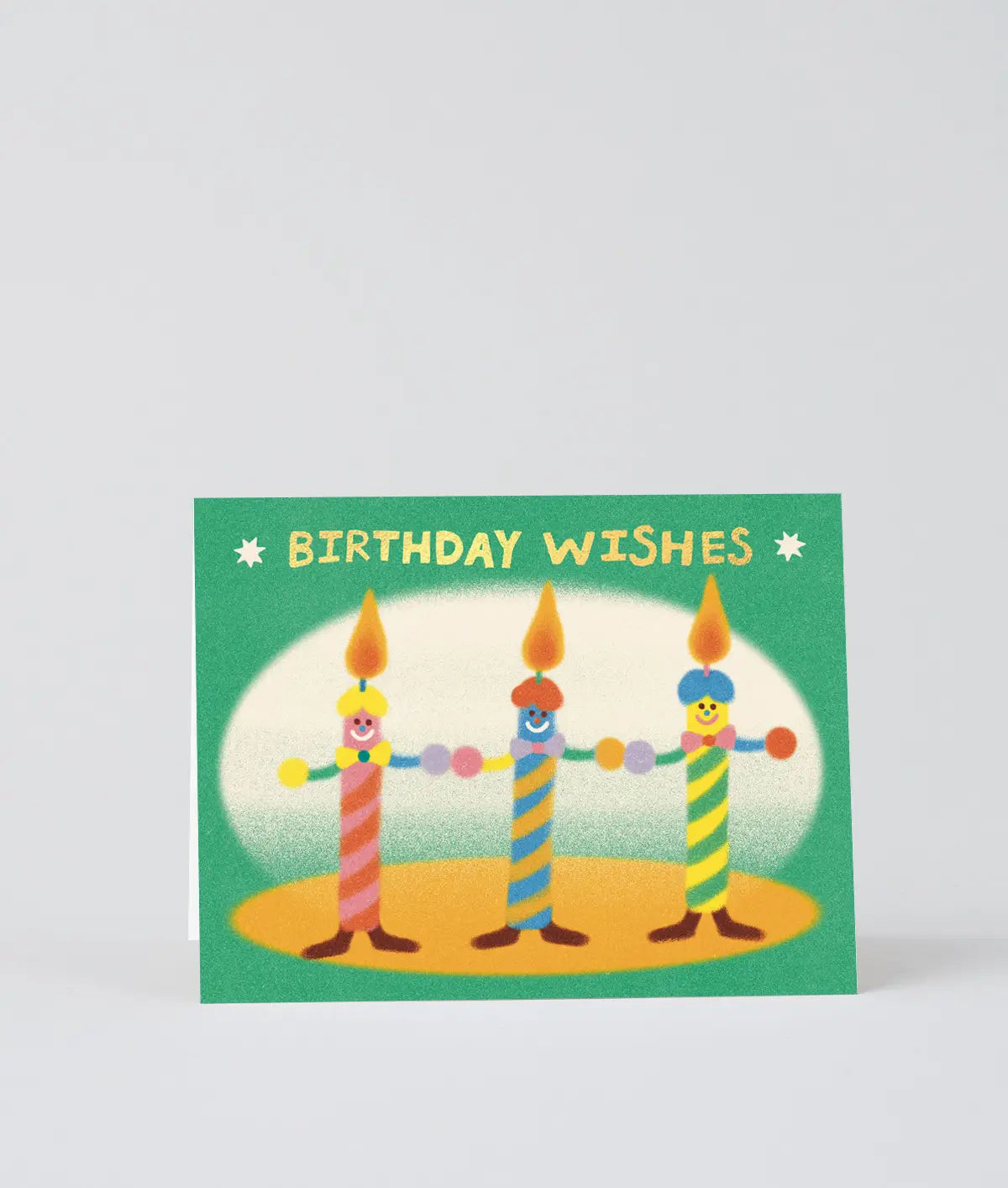 Wrap - Greeting card 'Birthday Wishes' 