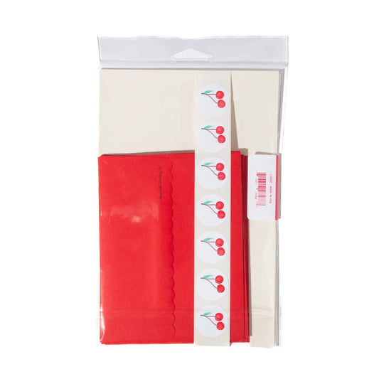 Briefpapier Schrijfset Kersen - Bromstad Printing Co.