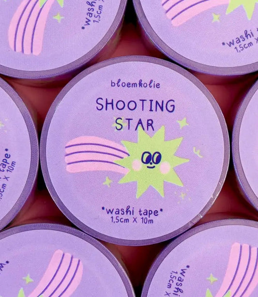 Washi Tape Shooting Star - Bloemkolie