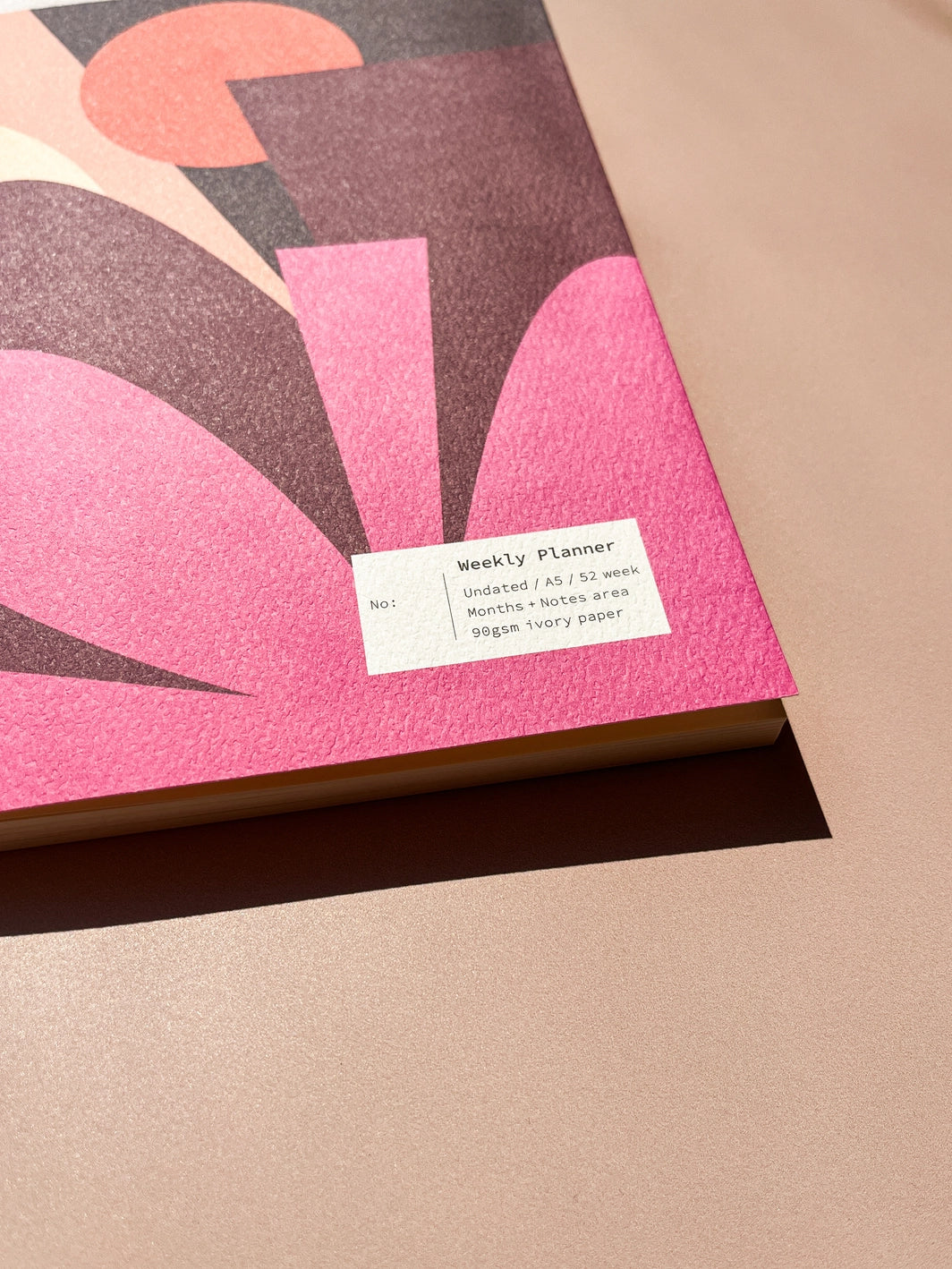 A6 Weekplanner Datumloos Hubi - Fin Studio