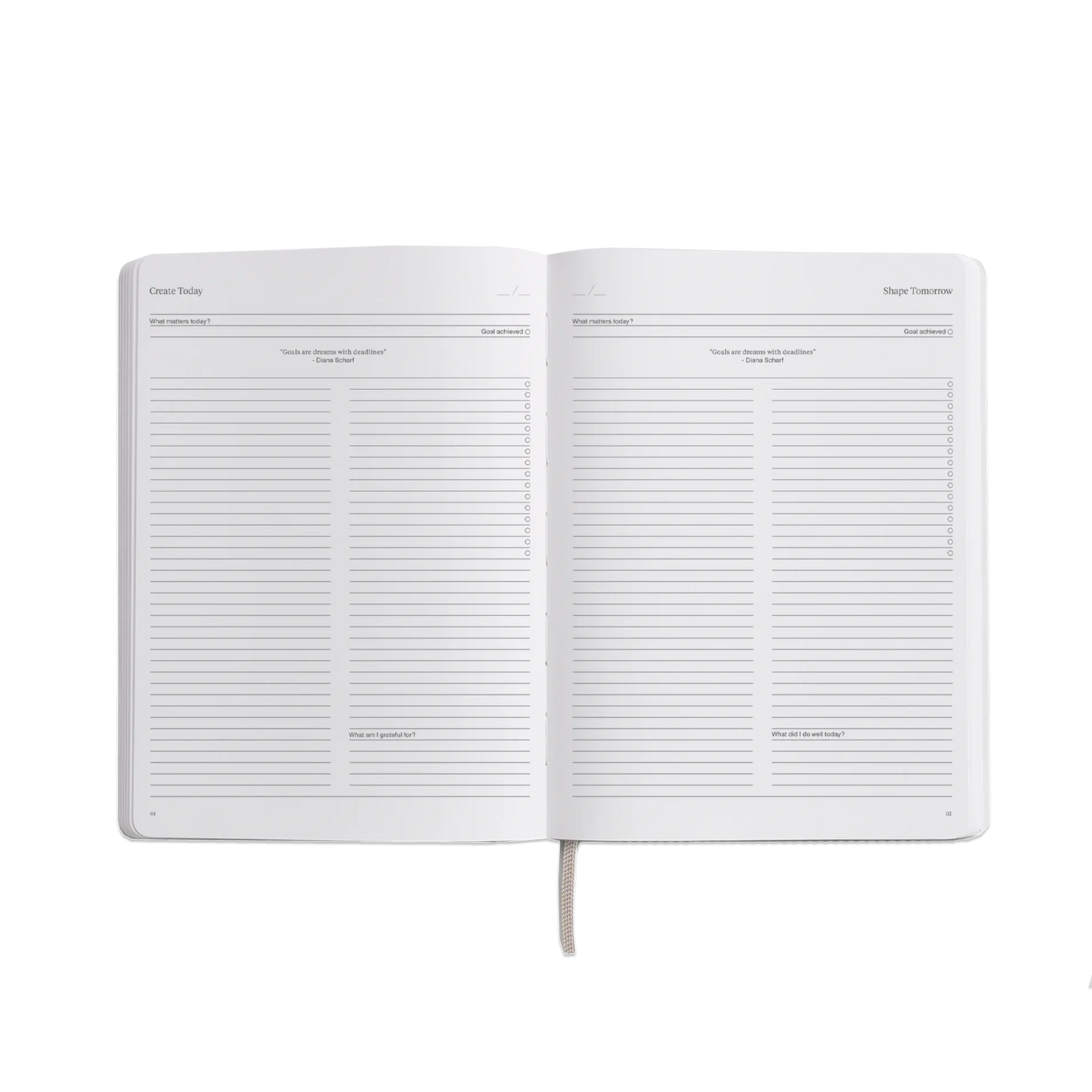 Karst Softcover Undated Planner - B5 Forest