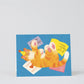 Verjaardagskaart Cat Mail - Wrap