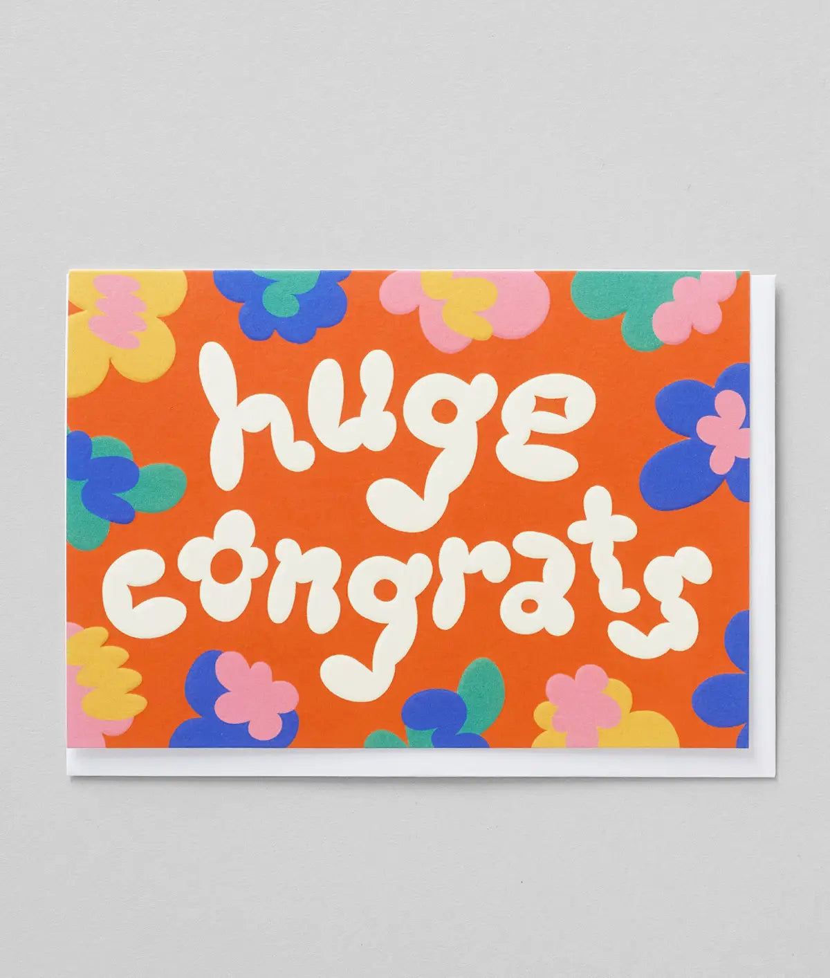 Wrap Verjaardagskaart - 'Huge Congrats!'