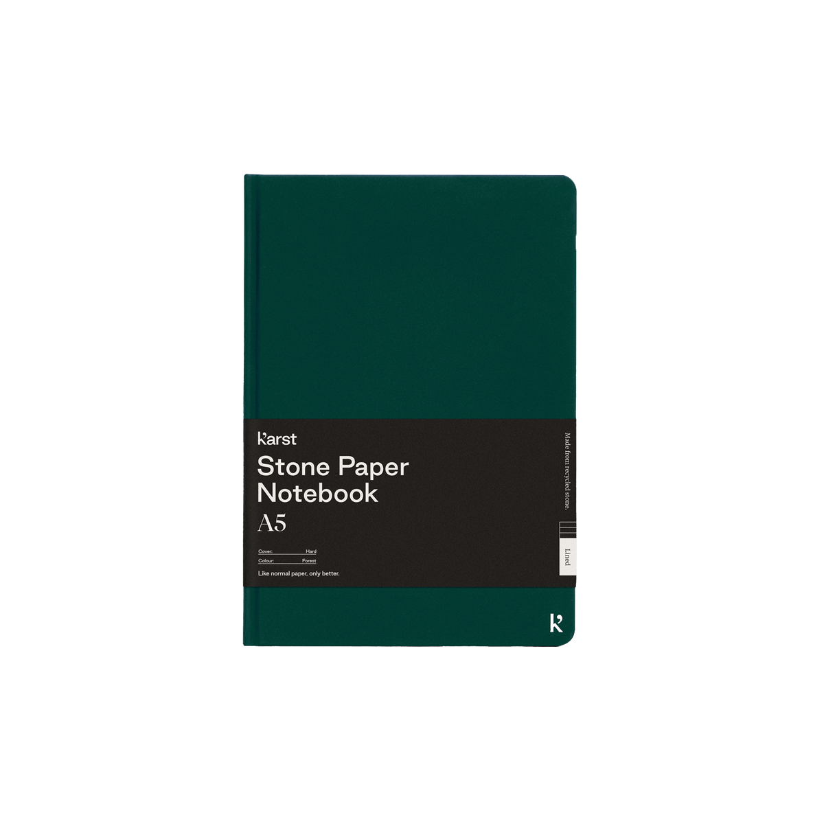 Karst Notebook A5 Hardcover - Forest (Lined)