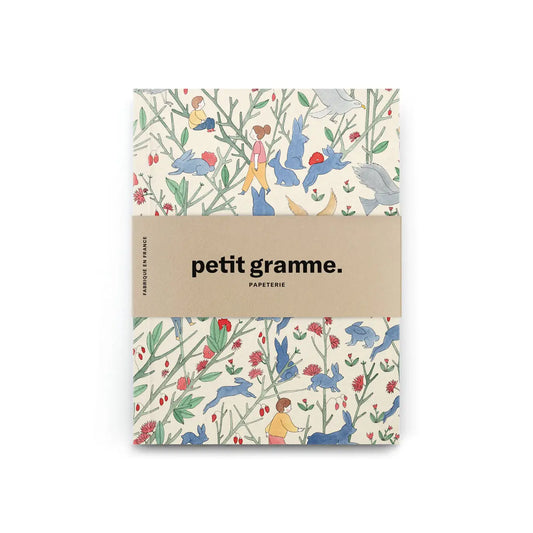 Petit Gramme - A6 Pocket Notebook Blue Whale (blank/lined)