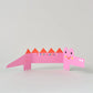 Wrap - Fold-out greeting card 'Croc' 