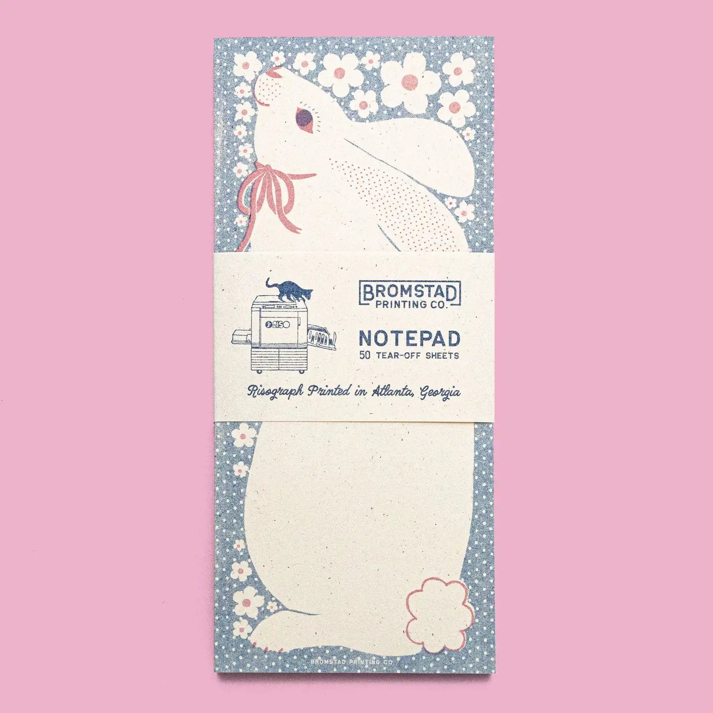 Notitieblok Bromstad Printing Co. - 'Bunny'