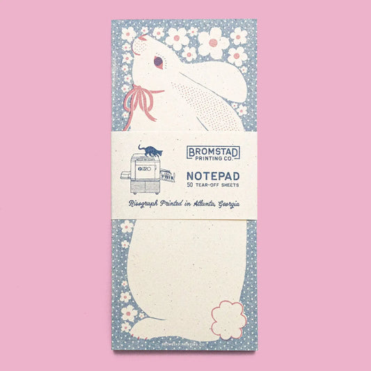 Notitieblok Bromstad Printing Co. - 'Bunny'