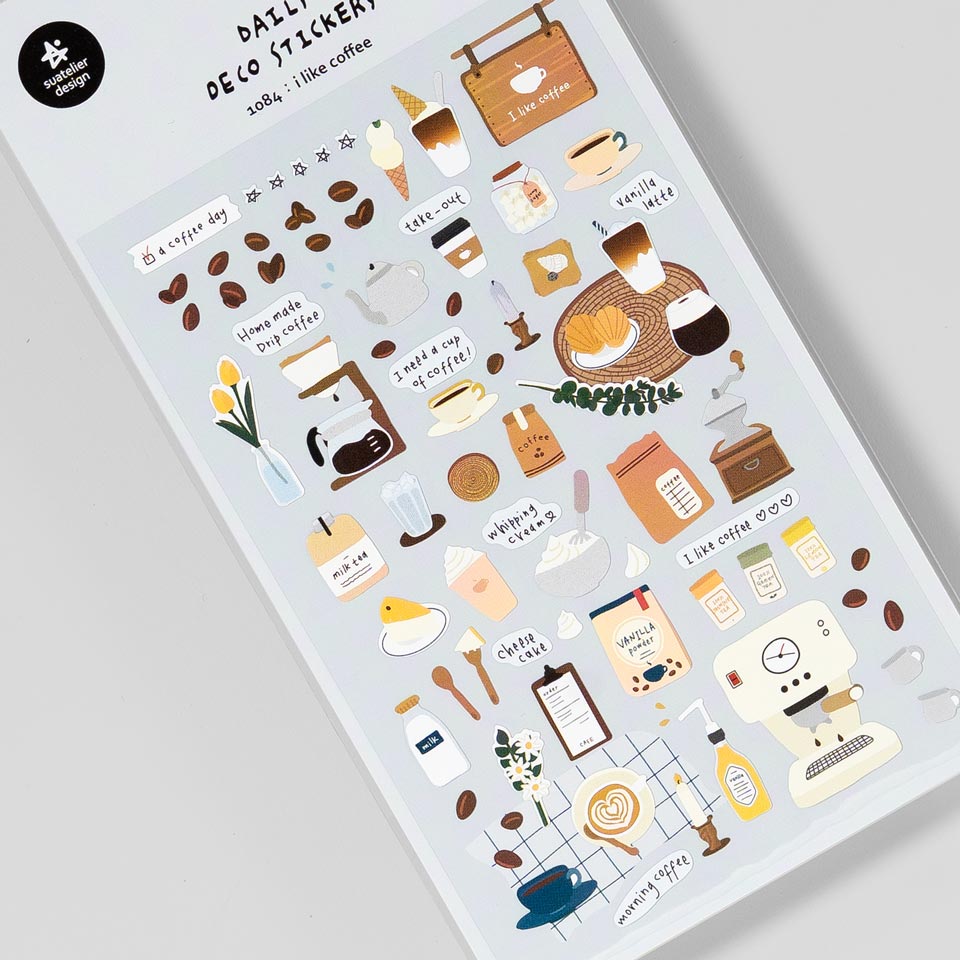 Stickers - I like Coffee - Suatelier Design