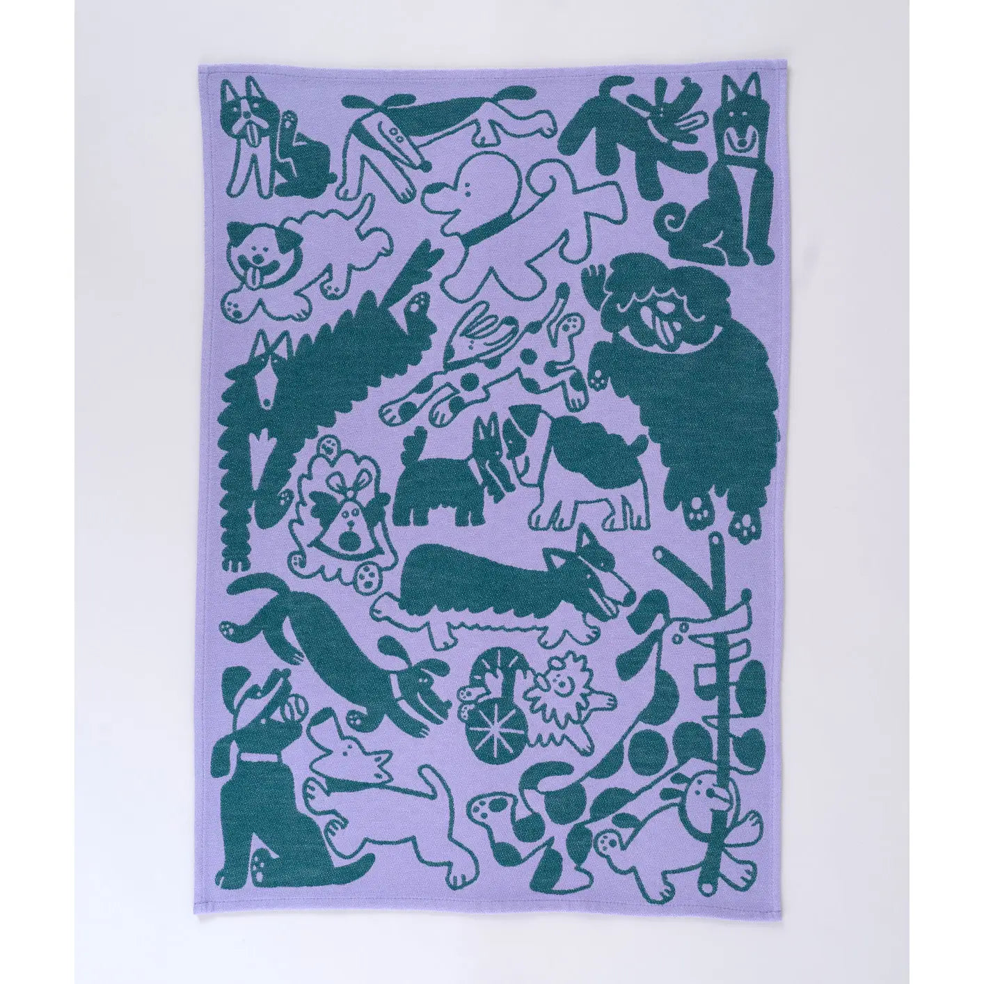 Wrap - Tea towel 'Dogs Day Out'