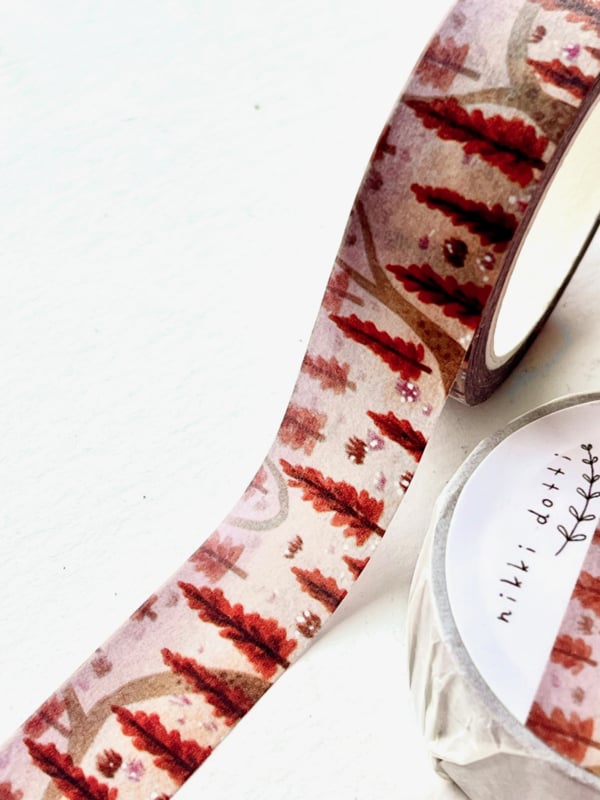 Nikki Dotti Washi Tape - Forest Paths